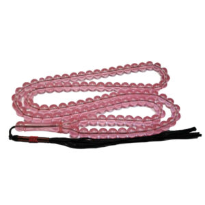Islamischer Sandalus-Harz Rosenkranz mit 101 Gebetsperlen Tasbih pink gefertigt
