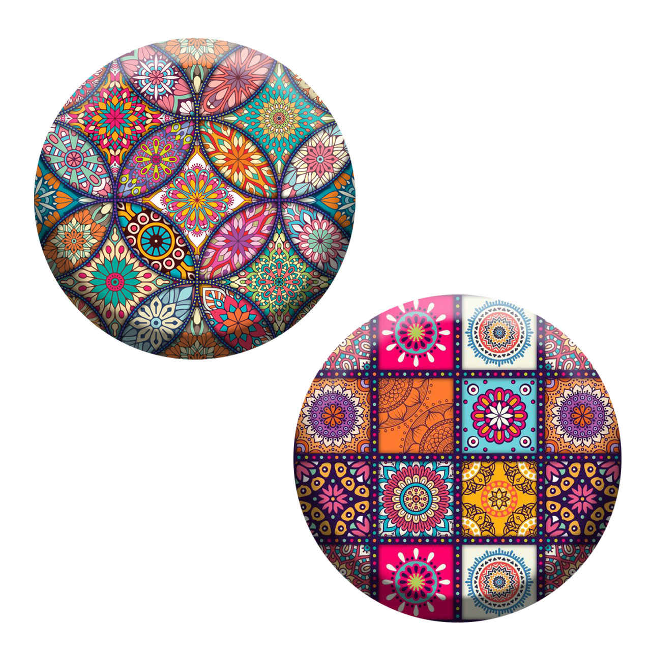 Persischer traditioneller Ansteckbutton mit aufwendigem Design (2 Stück)