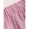 Rosa Off-the-Shoulder Jumpsuit mit Rüschen für Frauen