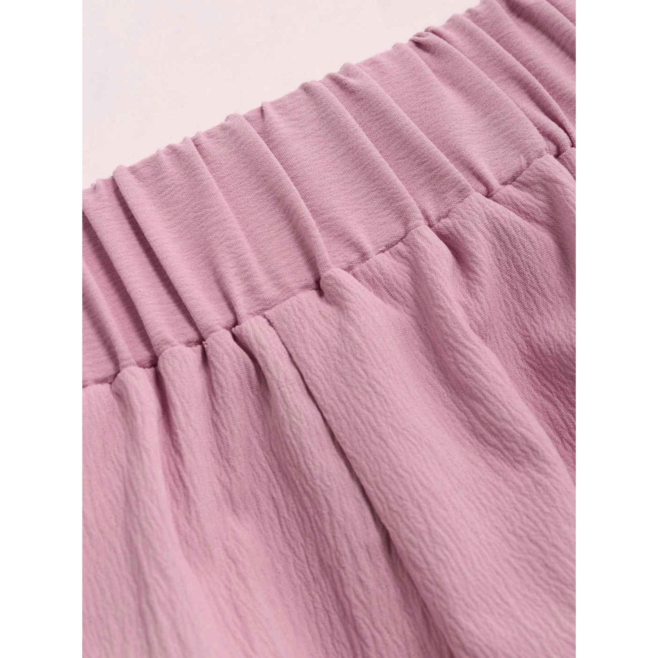 Rosa Off-the-Shoulder Jumpsuit mit Rüschen für Frauen