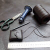 Taweez Hals Beutel - Echtleder Amulett - Asrin