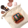 Baumwoll-Aufbewahrungstasche mit Kordelzug - Umweltfreundlich und wiederverwendbar mit Blumenmuster