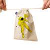 Baumwoll-Aufbewahrungstasche mit Kordelzug - Umweltfreundlich und wiederverwendbar Design Astronaut