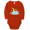 Set von 5 Lap Shoulder Baby Bodysuit Langarm