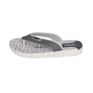 Flip Flop Strand Hausschuhe für Herren Weiß & Grau