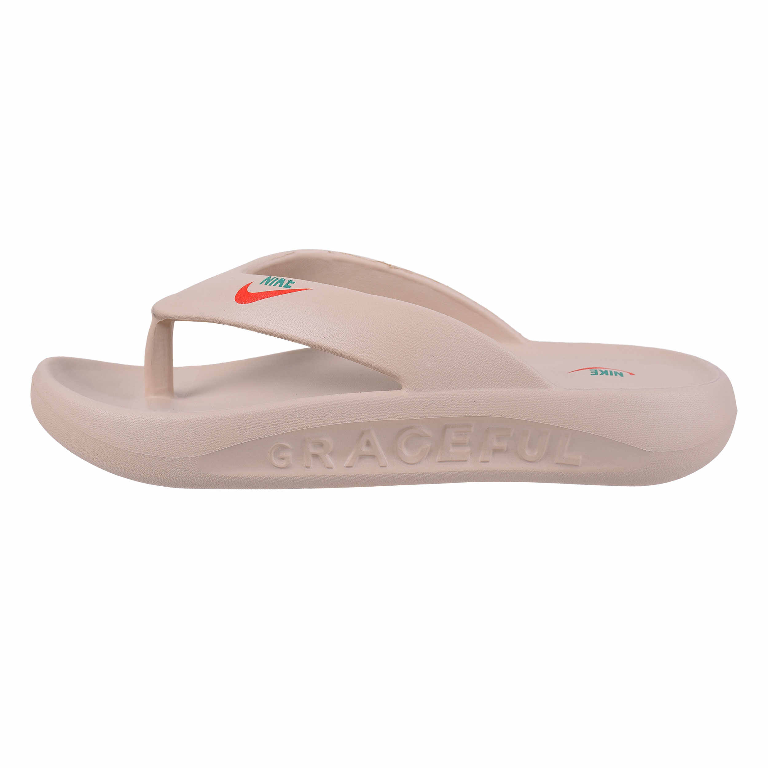 Flip Flop Zehenschlappen Rutschfest für Herren Hellrosa