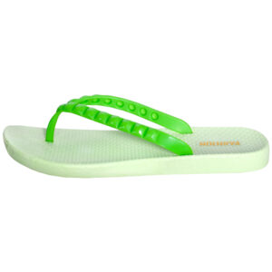 Flip Flop Zehenschlappen für Damen und Strand Hellgrün