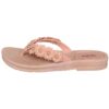 Flip Flop Zehenschlappen für Damen Rutschfest mit Blumenmuster