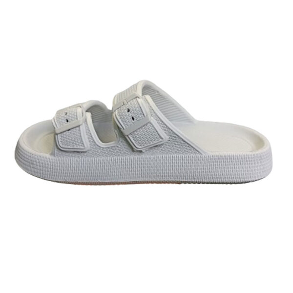 Weiße Ihram-Pantoffeln für Männer – Hajj & Umrah – Modell G450