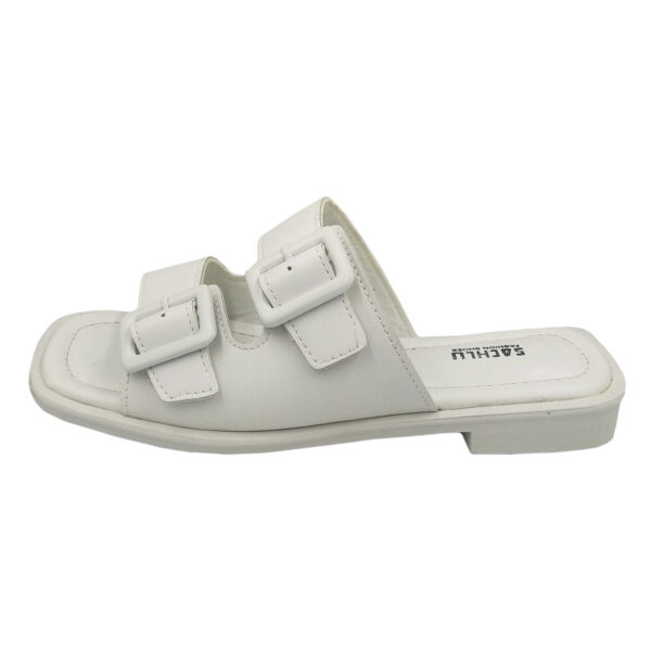 Weiße Ihram-Pantoffeln für Frauen – Hajj & Umrah – Modell G470