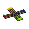 Mensch ärgere Dich nicht (Ludo) – Klassisches Familienspiel für 4 bis 6 Spieler