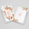 Happy Birthday Grußkarte mit persischer Typografie (x10)