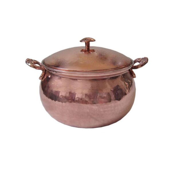 Persischer Kupfertopf – Traditionelles gehämmertes Kochdesign Authentisch