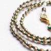 Brillenkette mit Perlen – Handgefertigt mit bösen Augen Kristallperlen