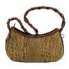 Handgefertigte Braune Leder Crossbody Tasche - Gina Modell