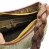 Handgefertigte Braune Leder Crossbody Tasche - Gina Modell
