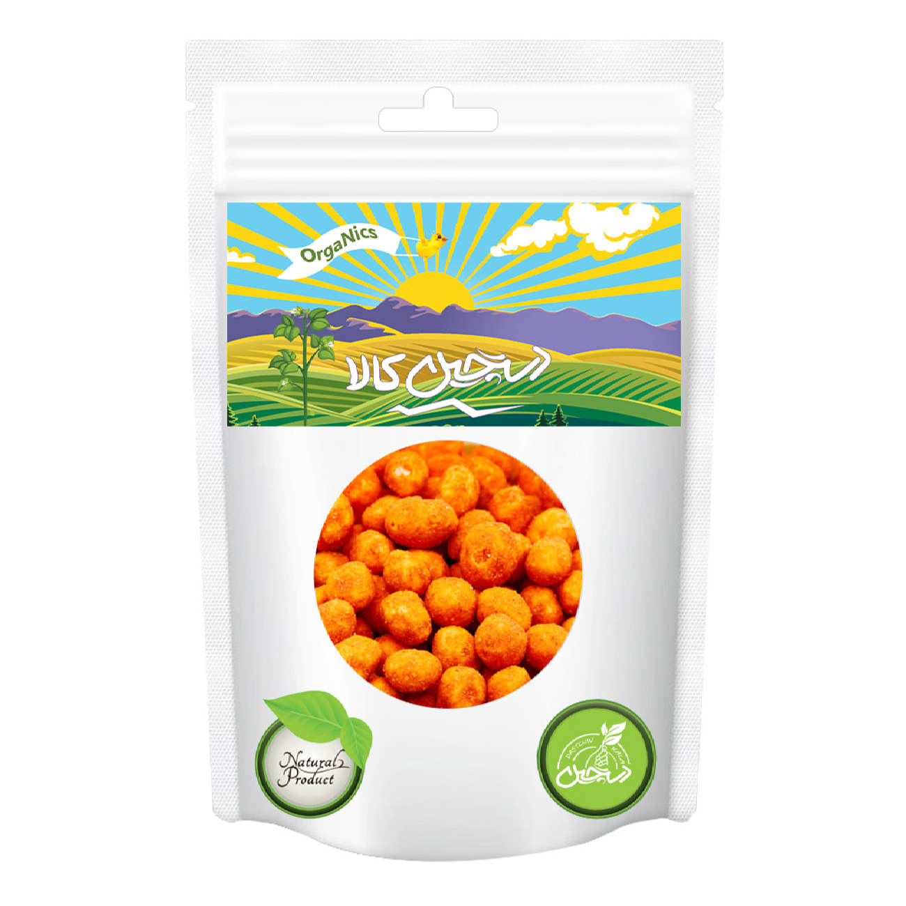 Ketchup-Geschmack Überzogene Erdnüsse 250 g (x2)