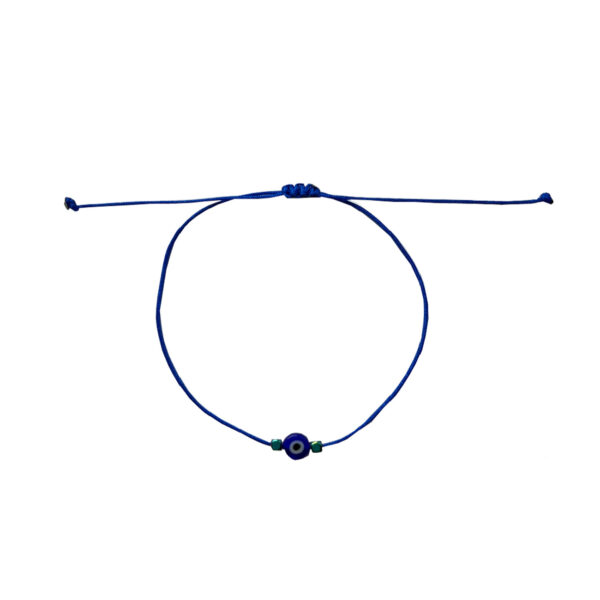 Baumwoll Cheshm Nazar Fußkette Modell Tanha