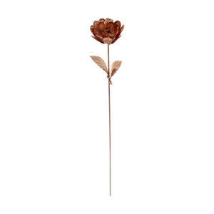 Dekorative Kupferblume Handgefertigt mit Künstlerischem Blumendesign für die Wohnkultur (x10)