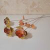 Handgefertigte Dekorative Kupferblume – Elegante Florale Kunst für Zuhause (x2)