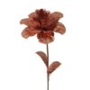 Kupferne Rosenblume Handgefertigt für die Wohnkultur – Künstlerisches Blumendesign (x10)