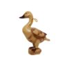 Set aus 4 dekorativen Enten-Figuren - Wasservogel-Dekor