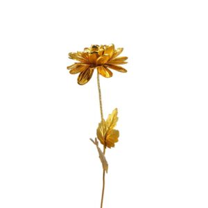 Handgefertigte Dekorative Kupferblume – Florale Kunst für die Wohnkultur (x10)