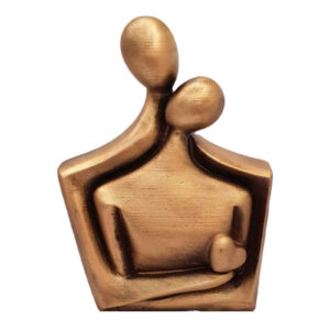Dekorative Romantische Paar-Figur – Liebe und Romantik Skulptur