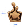Dekorative Romantische Paar-Figur - Liebe und Romantik Skulptur
