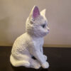 Dekorative sitzende Kätzchen-Figur - Niedliche Katzen-Skulptur