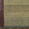 Original persischer Gabbeh-Wollteppich handgewebt in Fars braun floral