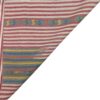 Persischer Gabbeh-Wollteppich handgewebt in Fars mit Rand blau