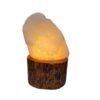 Persische Glow-Salzklemme - Handgefertigt mit Holzsockel und künstlerischem Design