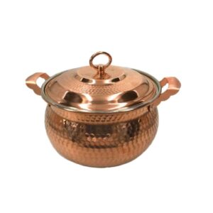 Persischer Kupfertopf – Traditionelles gehämmertes Kochdesign Negin