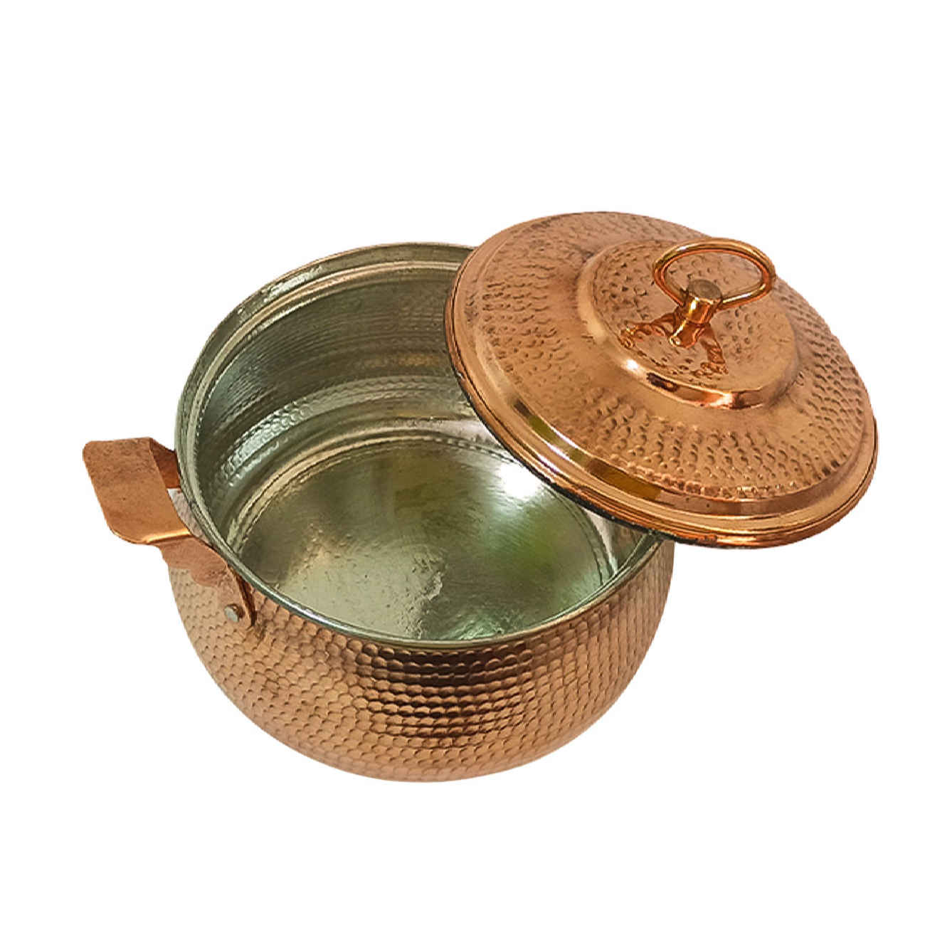 Persischer Kupfertopf – Traditionelles gehämmertes Kochdesign Shiva