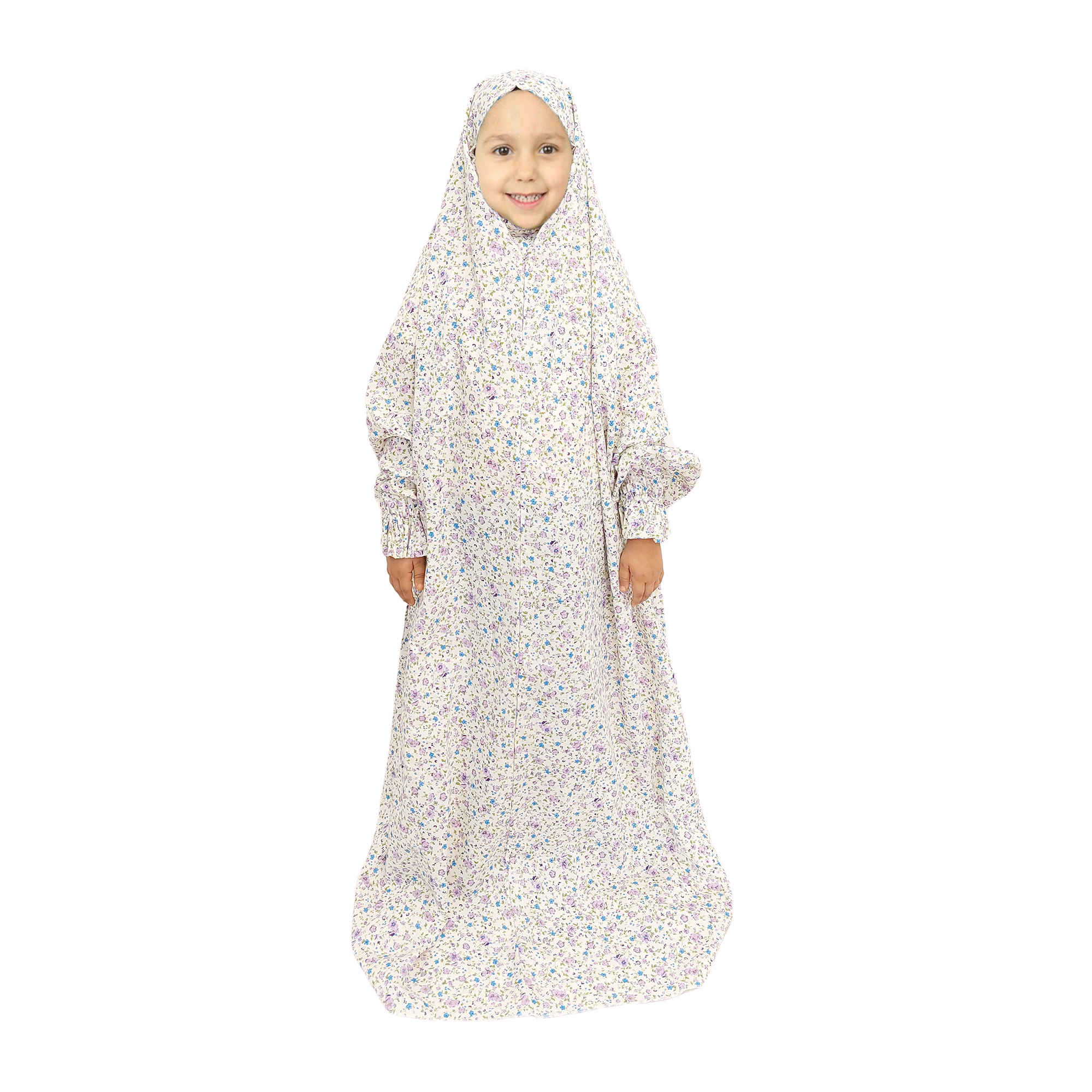 Islamisches Mädchen Namaz-Chador mit Tetron-Stoff - Modell Rahil