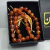 Islamischer Jemenitischer Hakik Rosenkranz mit 33 Gebetsperlen Tasbih I gefertigt