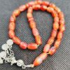 Islamischer Jemenitischer Hakik Rosenkranz mit 33 Gebetsperlen Tasbih Misbaha gefertigt