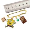 Islamische Sicherheitsnadel-Brosche für Neugeborene Van Yakad & Spongebob