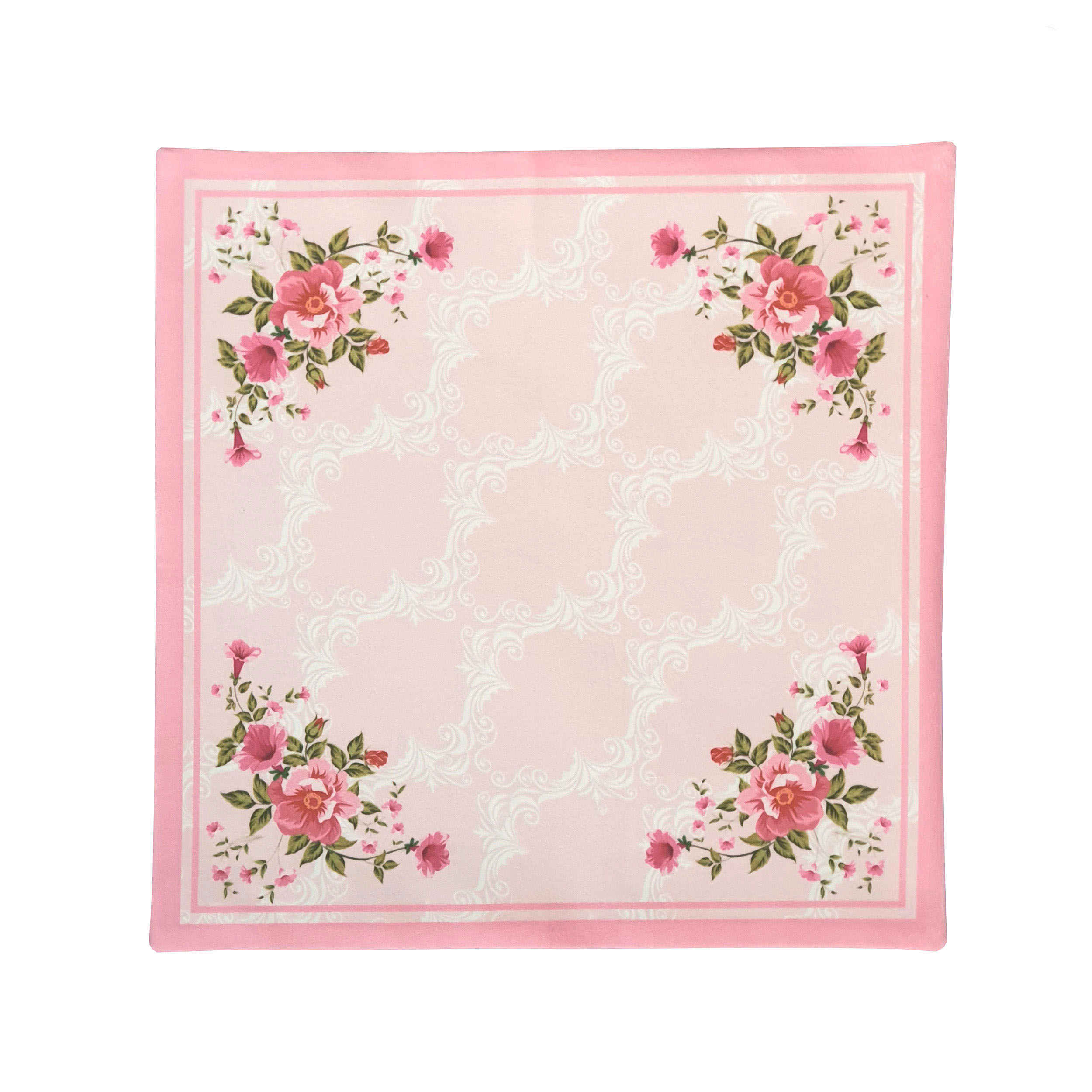 Islamische dünne Gebetsmatte aus Samt Sajadah mit Blumendesign