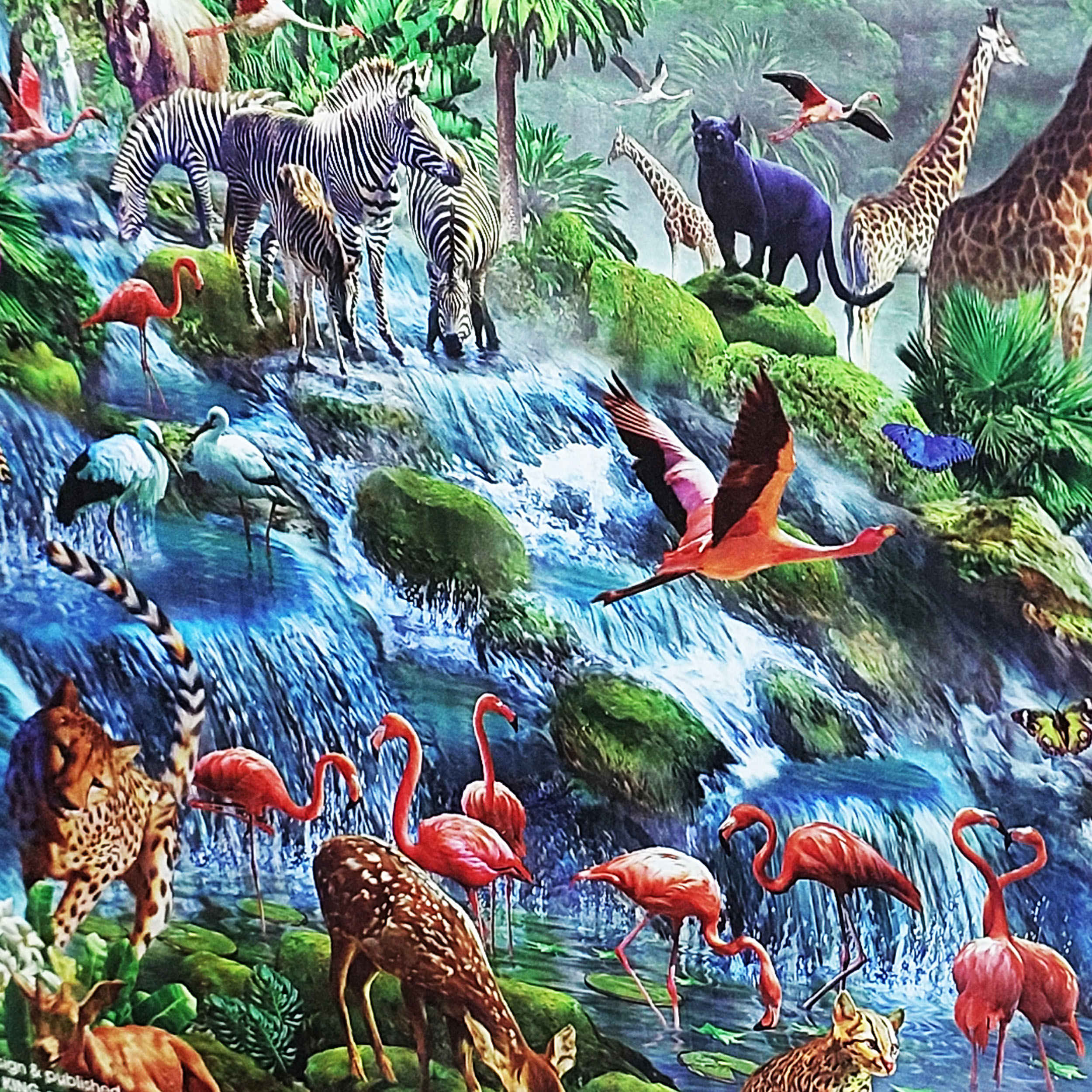 1000-Teiliges Puzzle: Tiere – Vielfältige Wildtiersammlung