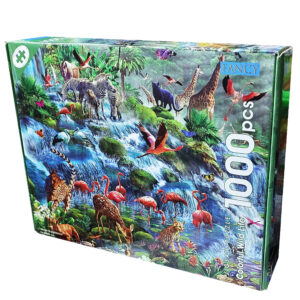 1000-Teiliges Puzzle: Tiere – Vielfältige Wildtiersammlung