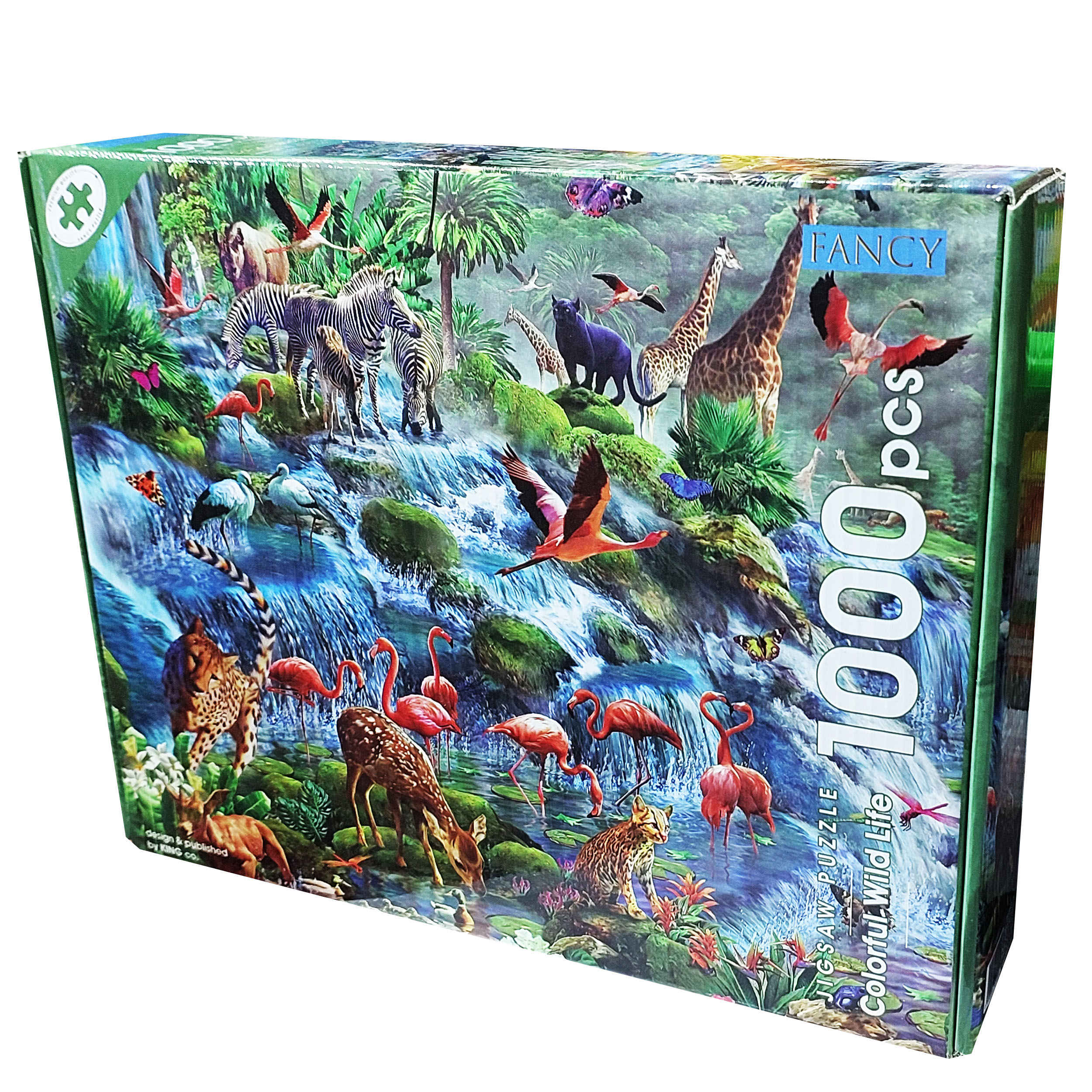 1000-Teiliges Puzzle: Tiere – Vielfältige Wildtiersammlung