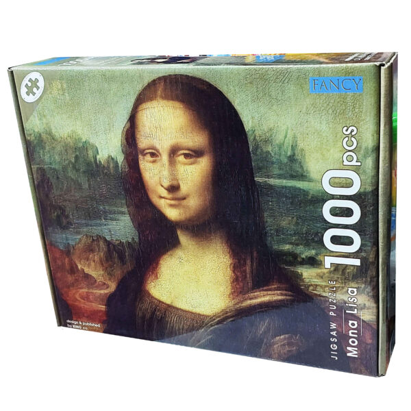 1000-Teiliges Puzzle: Mona Lisa – Klassisches Kunstwerk Puzzle