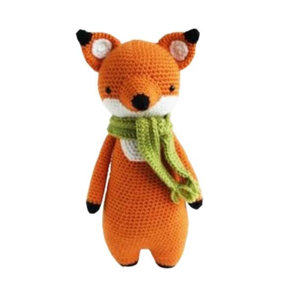 Amigurumi Fuchs Kuscheltier – Handgemachtes Gehäkeltes Plüschtier | Niedlich und Gemütlich