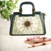 Leder Satchel Tasche - Mit Doppelgriffen Modell Phosphoric