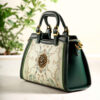 Leder Satchel Tasche - Mit Doppelgriffen Modell Phosphoric