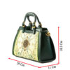 Leder Satchel Tasche - Mit Doppelgriffen Modell Phosphoric