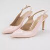 Leder Pumps mit spitzer Zehenform für Damen