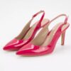 Leder Pumps mit spitzer Zehenform für Damen